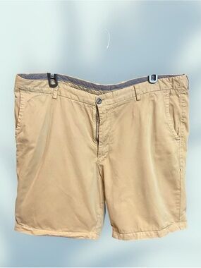 Tommy Bahama Khaki Flat-Front Men's Shorts, size 44